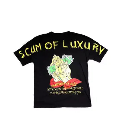 Romero's Summer Couple T-Shirt with Loose Fit Money Print