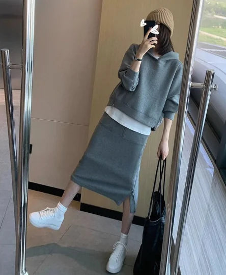 Romero's 2020 Summer Trendy Women's Long Sleeve Outfit Set