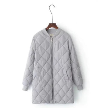 Romero's Stylish Long Cotton Coat for Couples - Women's Top