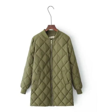 Romero's Stylish Long Cotton Coat for Couples - Women's Top