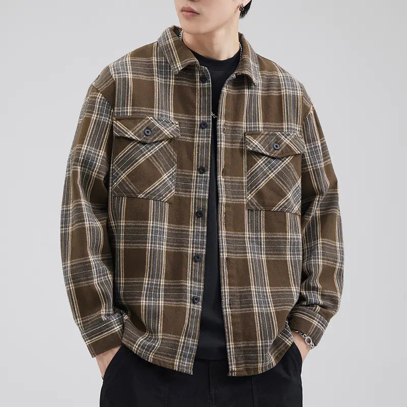 Romero's Plaid Long Sleeve Shirt