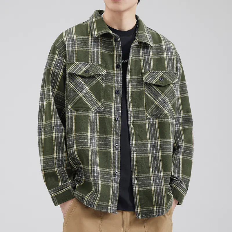 Romero's Plaid Long Sleeve Shirt