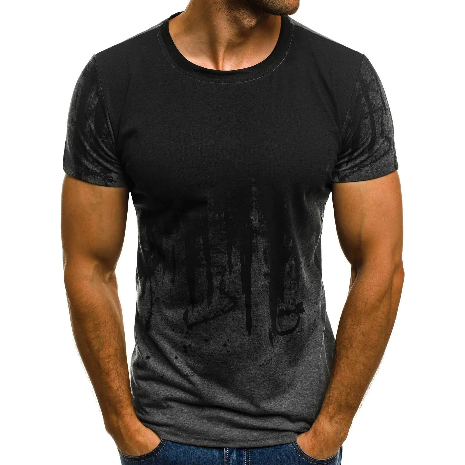 Romero's Summer Camouflage Short Sleeve T-Shirt for Fitness